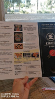 Zikoto Sushi Carte
