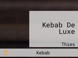 Kebab De Luxe